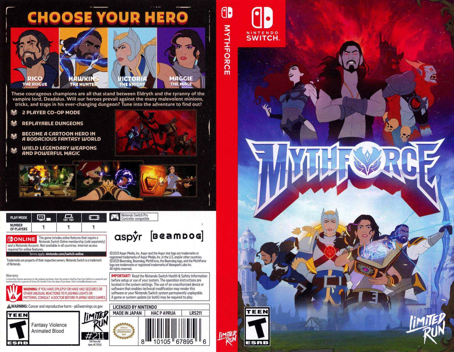Mythforce Cover Art - WOI Solutions