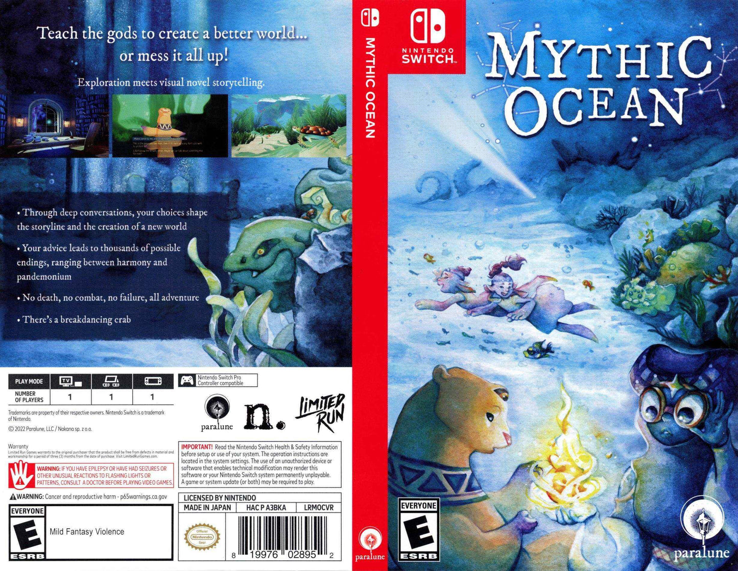 Mythic Ocean Cover Art - WOI Solutions