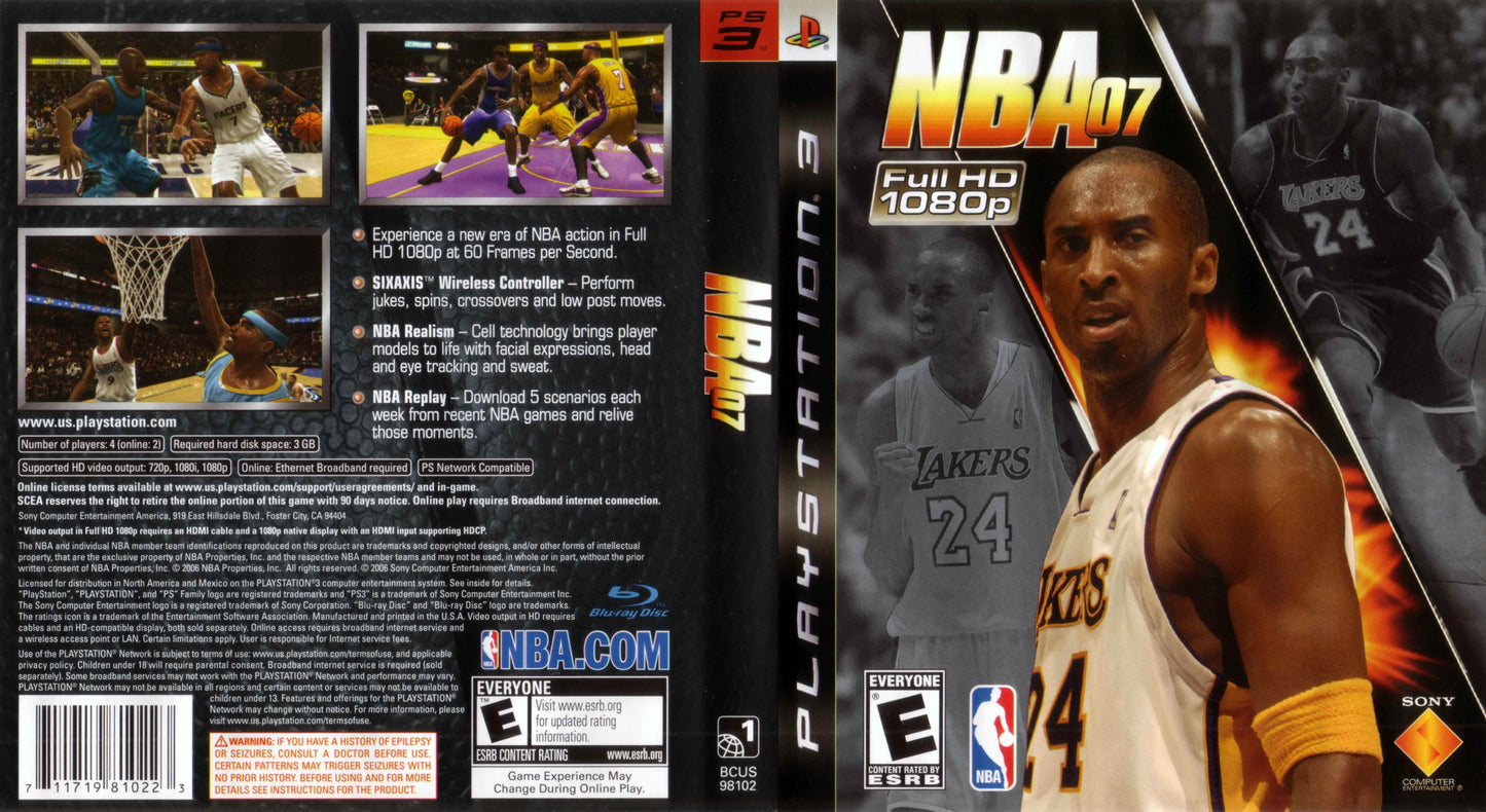 NBA 07 Cover Art - WOI Solutions