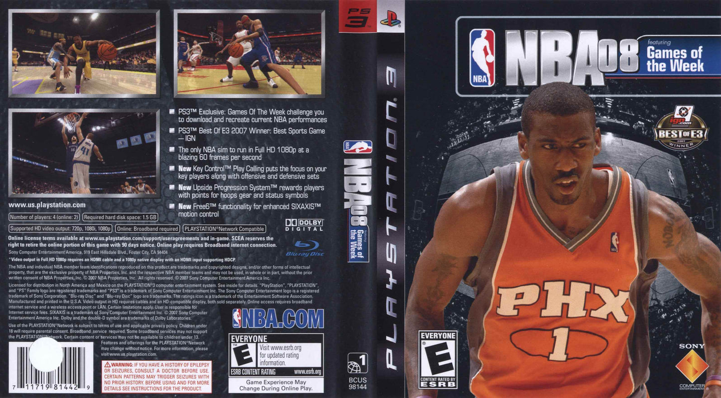 NBA 08 Cover Art - WOI Solutions