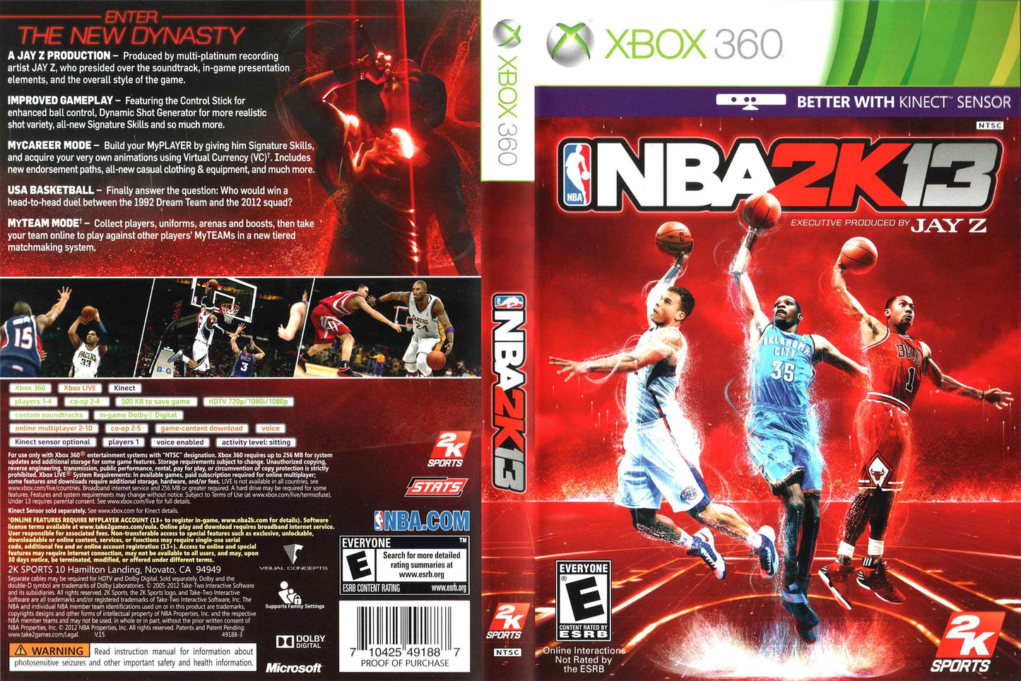 NBA 2K13 Cover Art - WOI Solutions