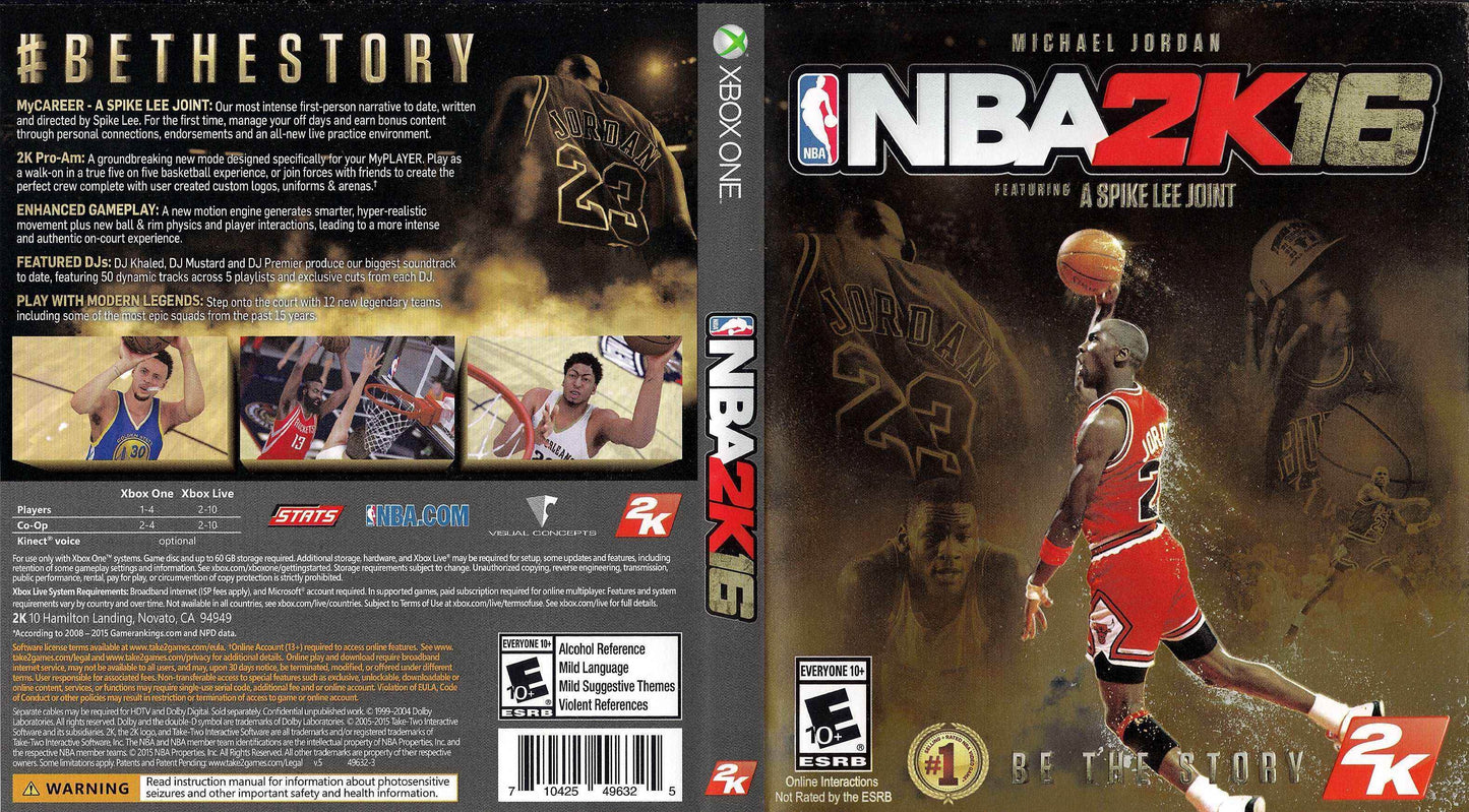 NBA 2K16 Cover Art - WOI Solutions