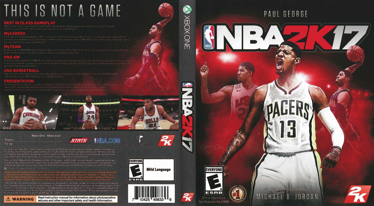NBA 2K17 Cover Art - WOI Solutions