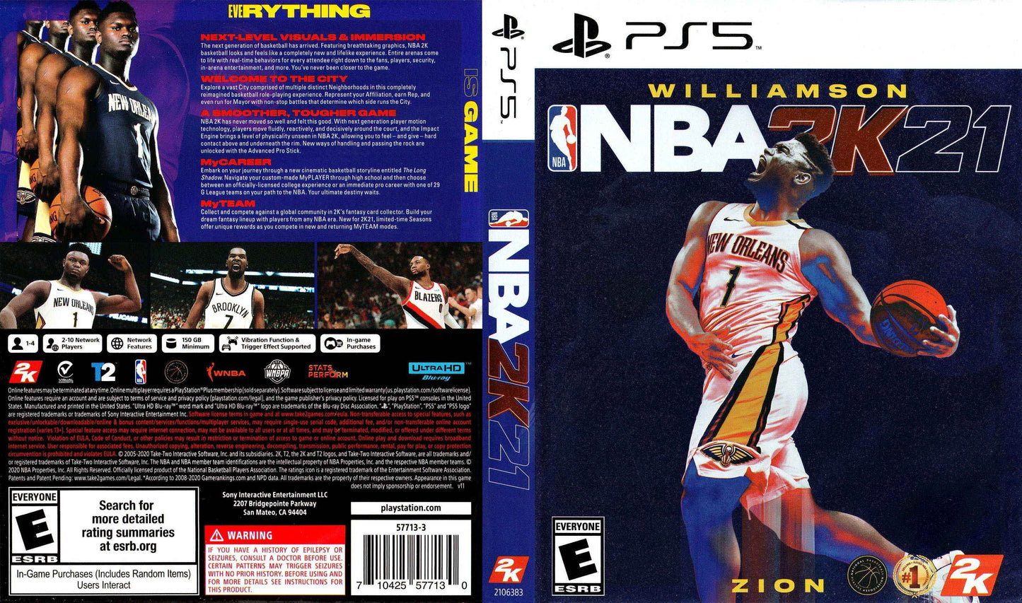 NBA 2K21 Cover Art - WOI Solutions