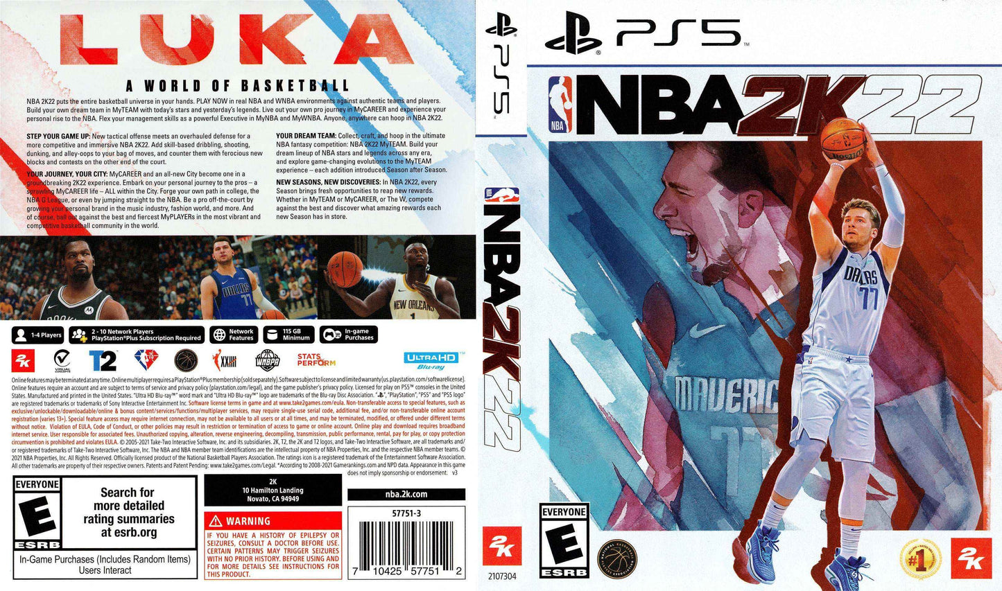 NBA 2K22 Cover Art - WOI Solutions