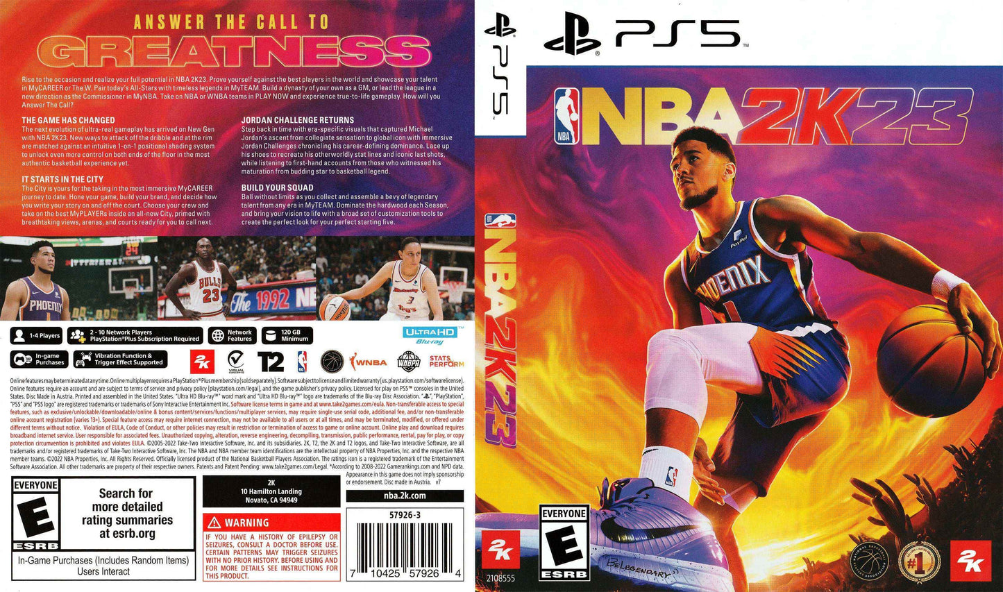 NBA 2K23 Cover Art - WOI Solutions