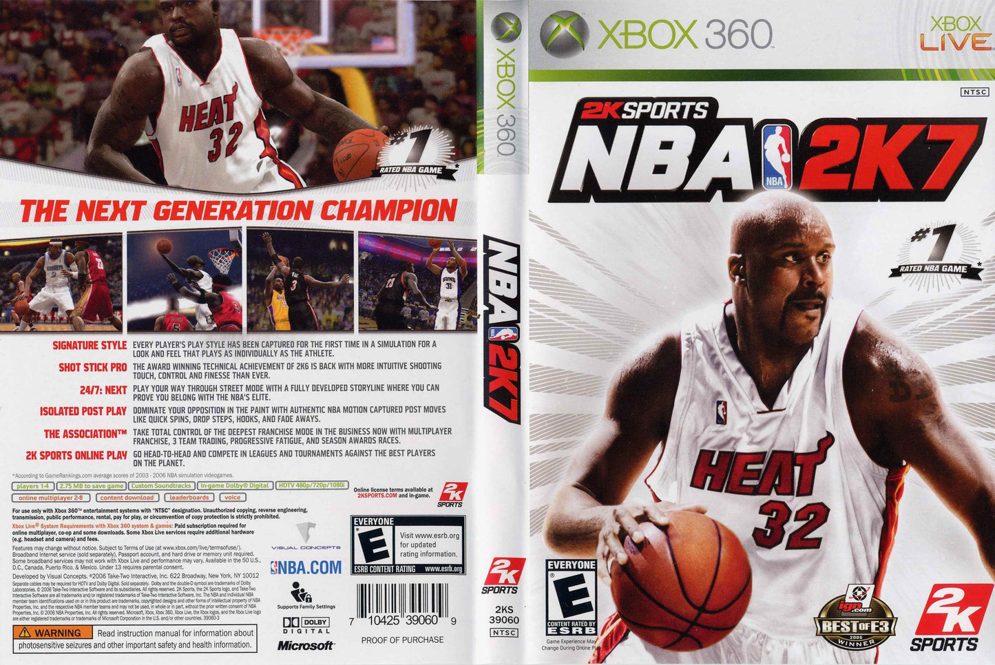 NBA 2K7 Cover Art - WOI Solutions