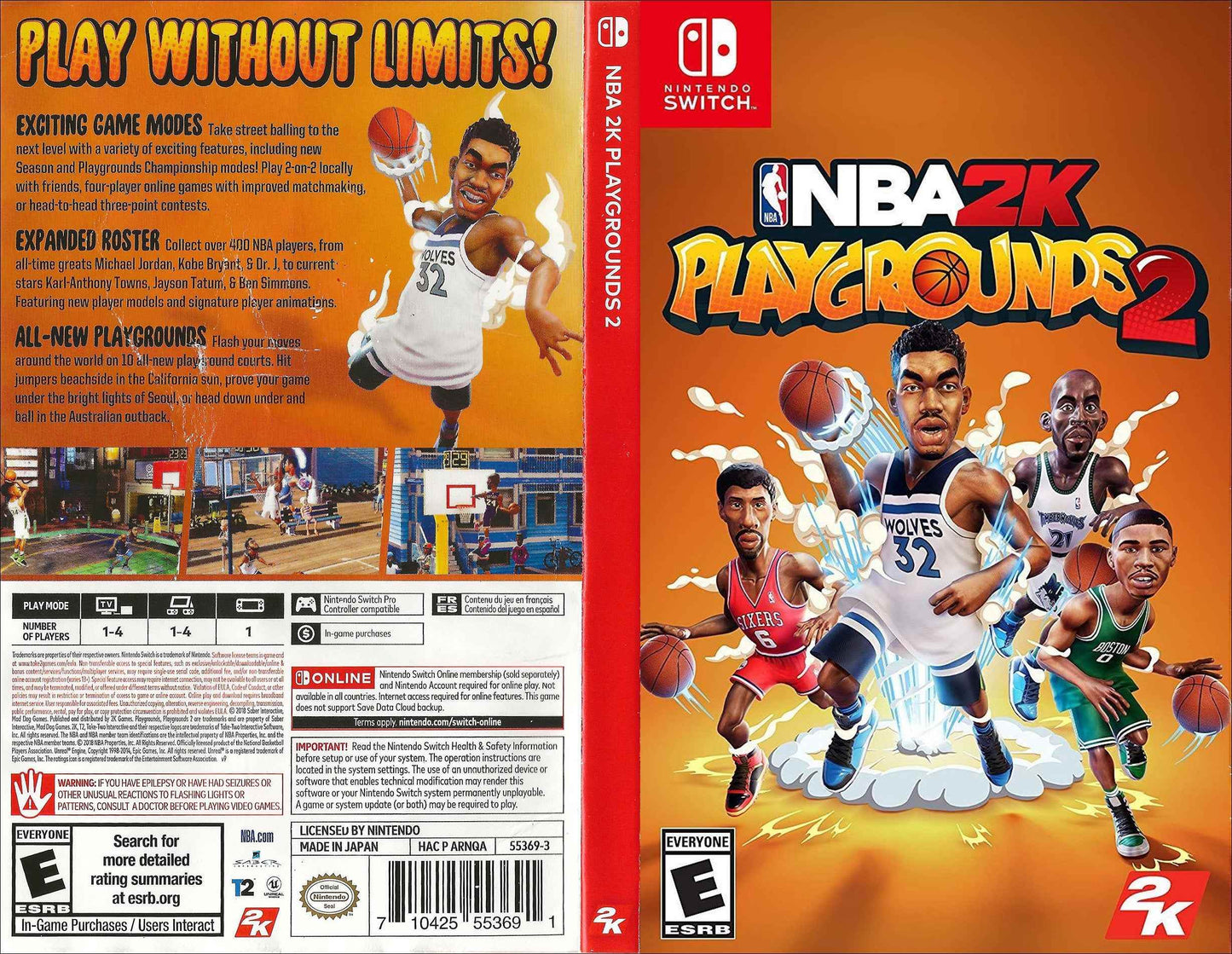 NBA 2K Playgrounds 2 Cover Art - WOI Solutions
