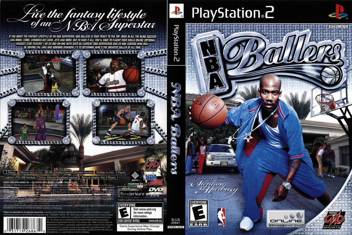 NBA Ballers Cover Art - WOI Solutions