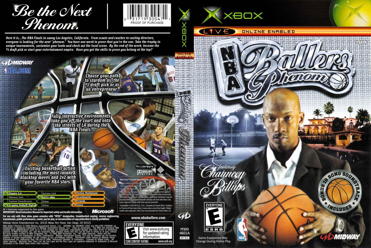 NBA Ballers Phenom Cover Art - WOI Solutions