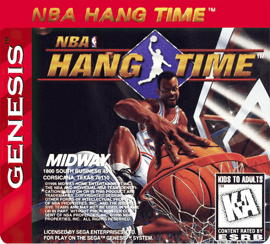NBA Hang Time Cover Art - WOI Solutions