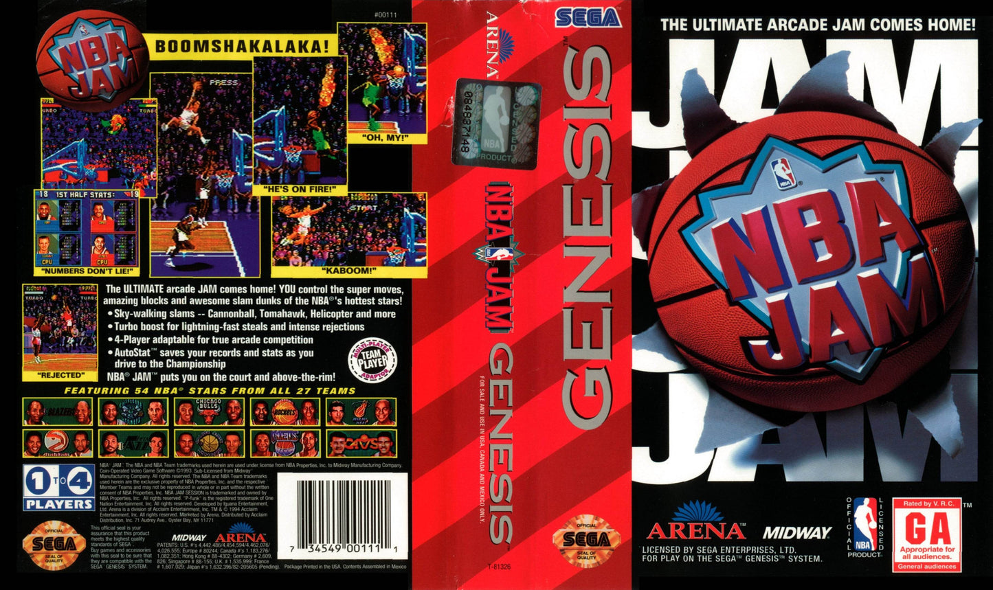 NBA Jam Cover Art - WOI Solutions