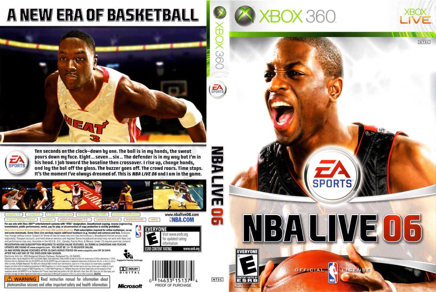 NBA Live 06 Cover Art - WOI Solutions