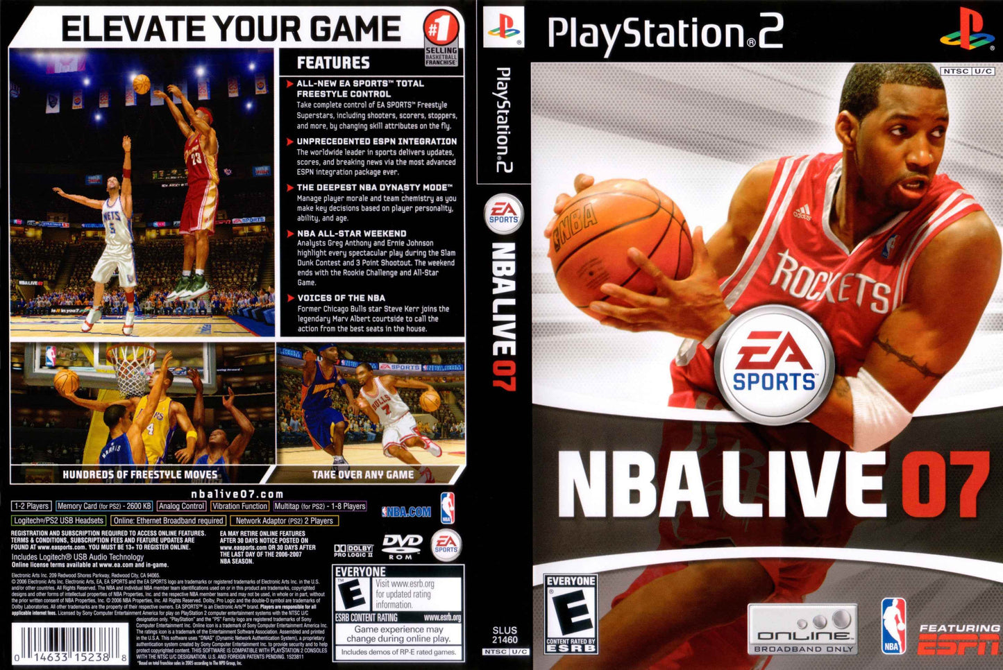 NBA Live 07 Cover Art - WOI Solutions