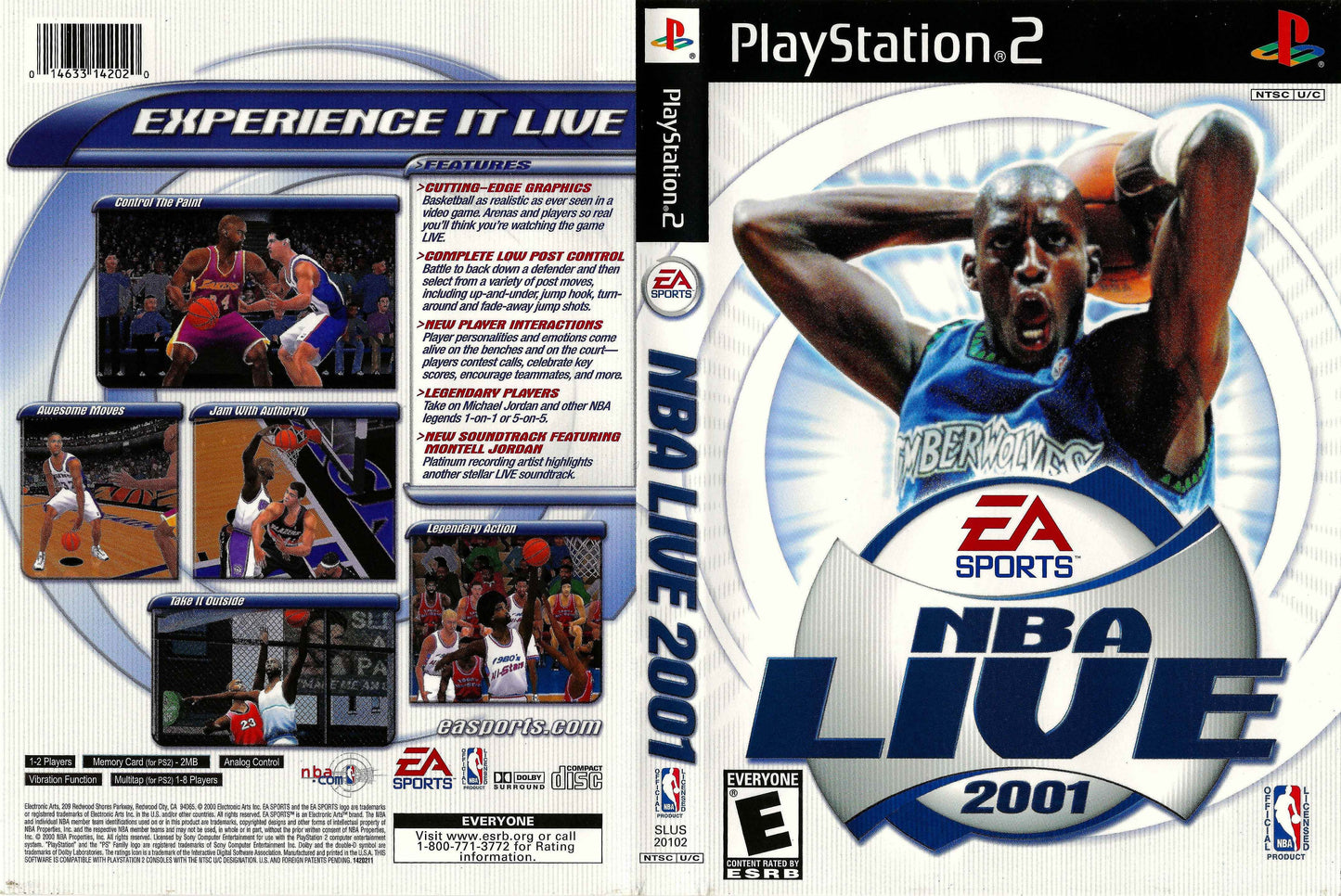 NBA Live 2001 Cover Art - WOI Solutions