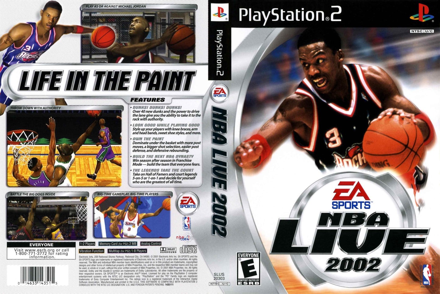 NBA Live 2002 Cover Art - WOI Solutions