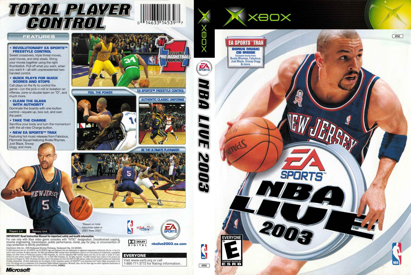 NBA Live 2003 Cover Art - WOI Solutions