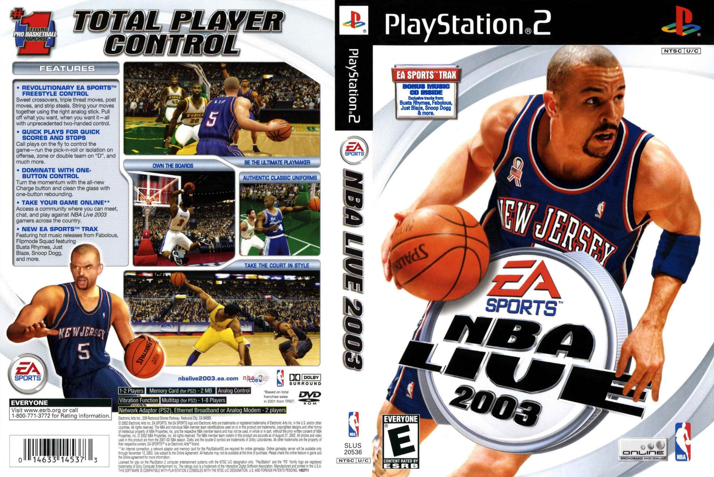 NBA Live 2003 Cover Art - WOI Solutions