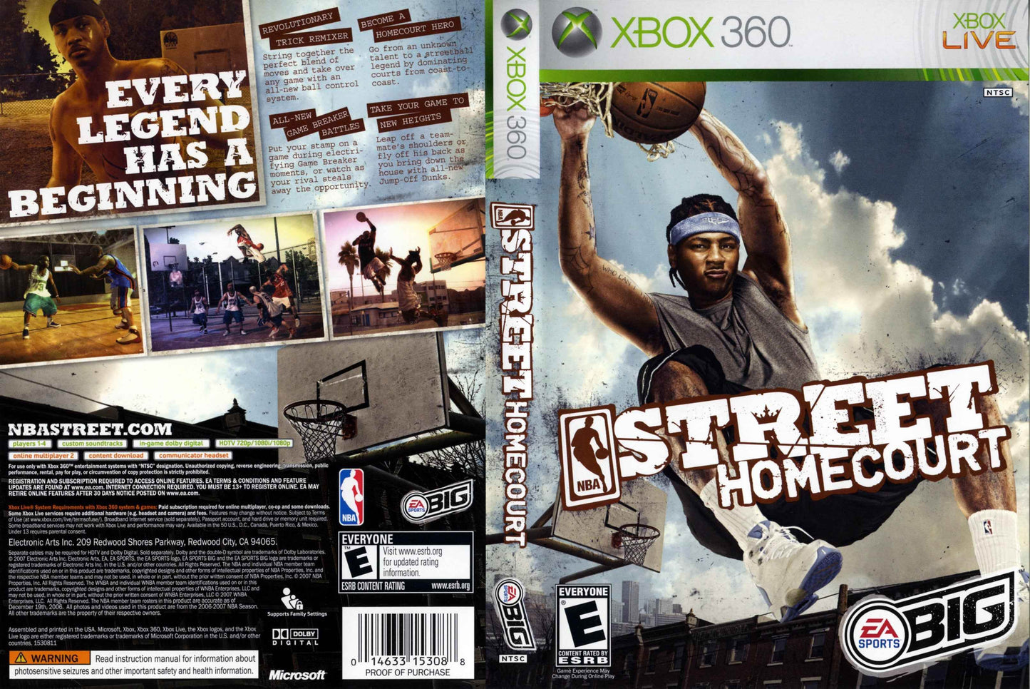 NBA Street Homecourt Cover Art - WOI Solutions