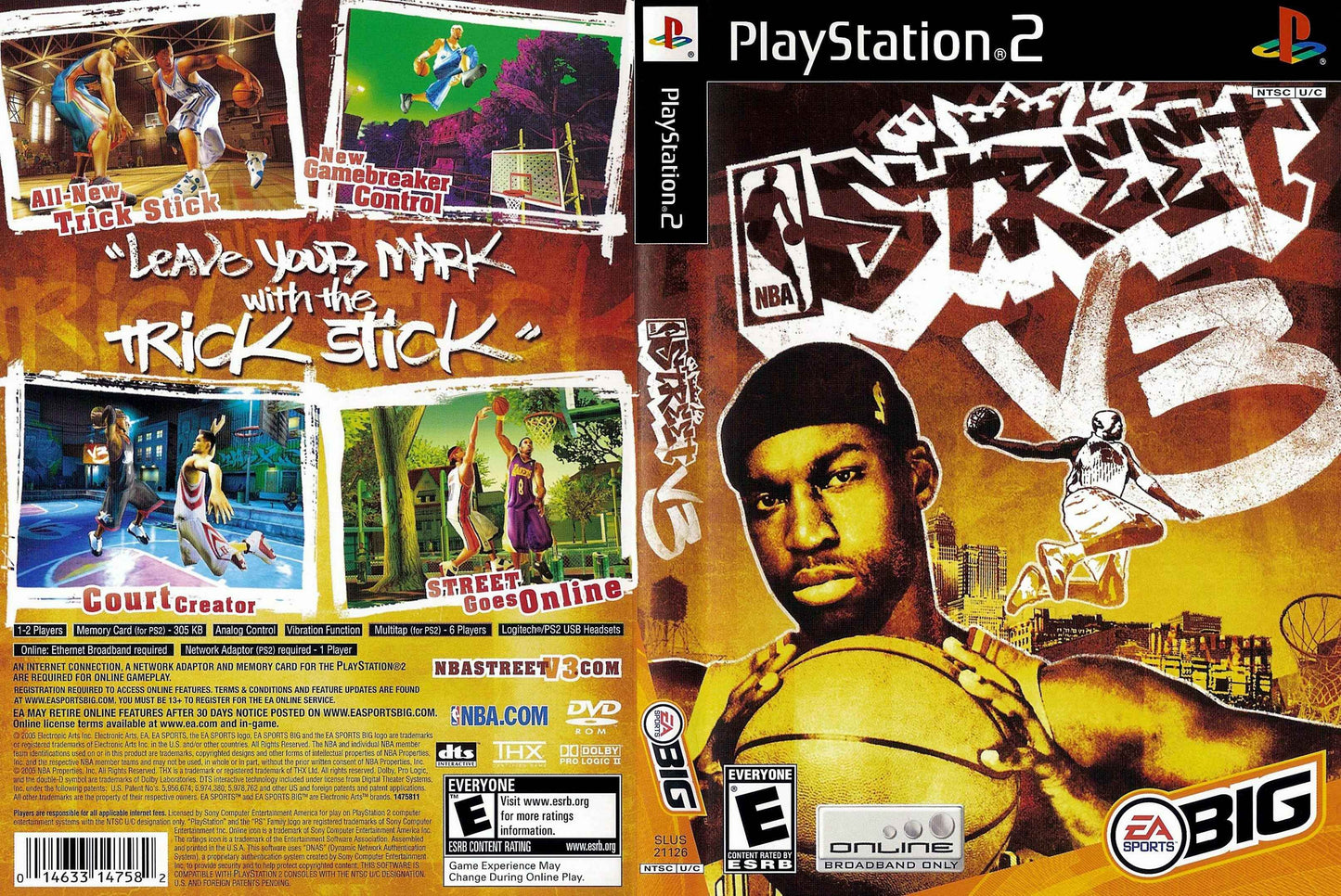 NBA Street V3 Cover Art - WOI Solutions