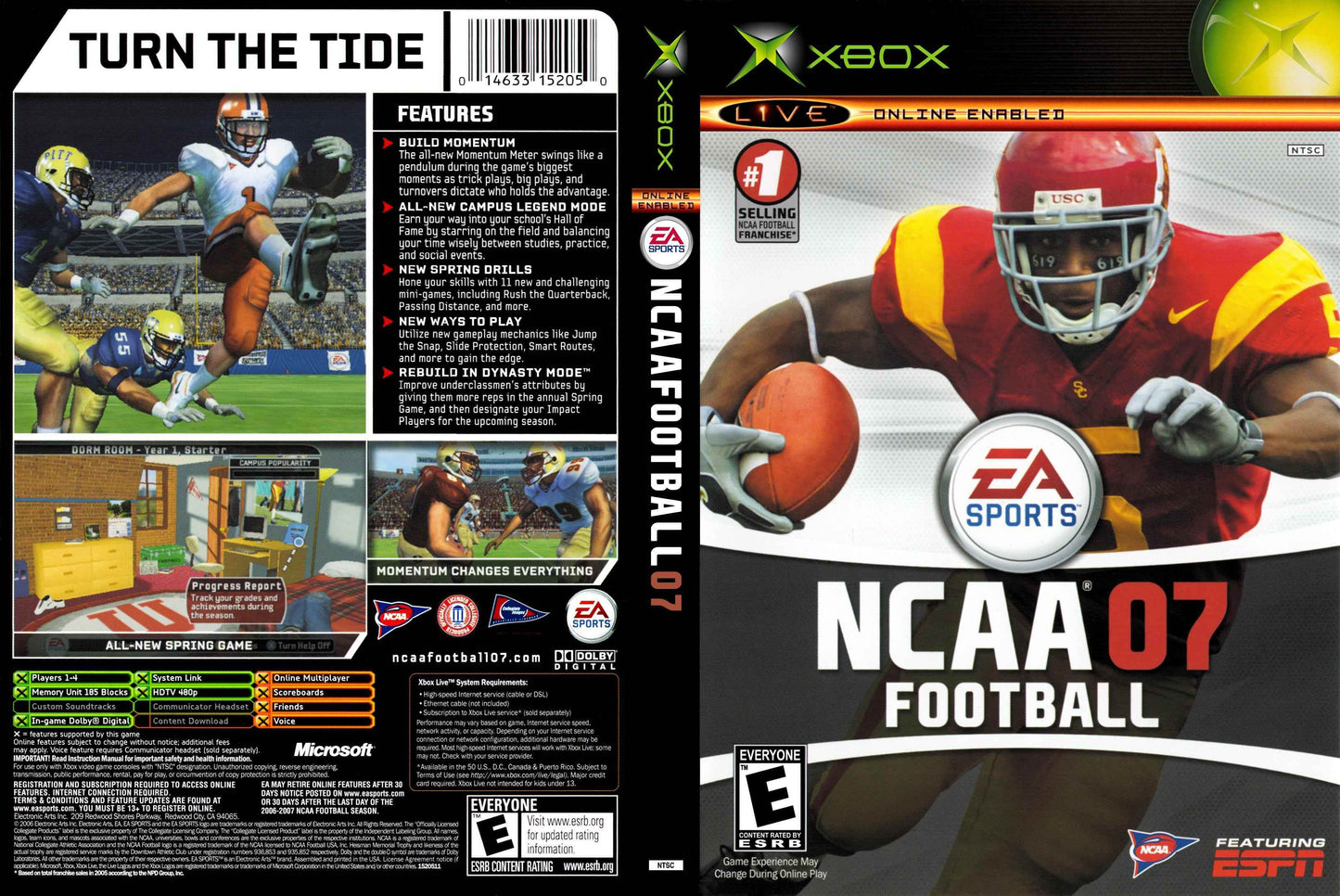 NCAA Football 07 Cover Art - WOI Solutions