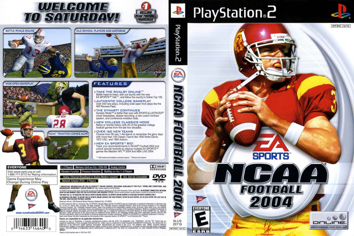 NCAA Football 2004 Cover Art - WOI Solutions