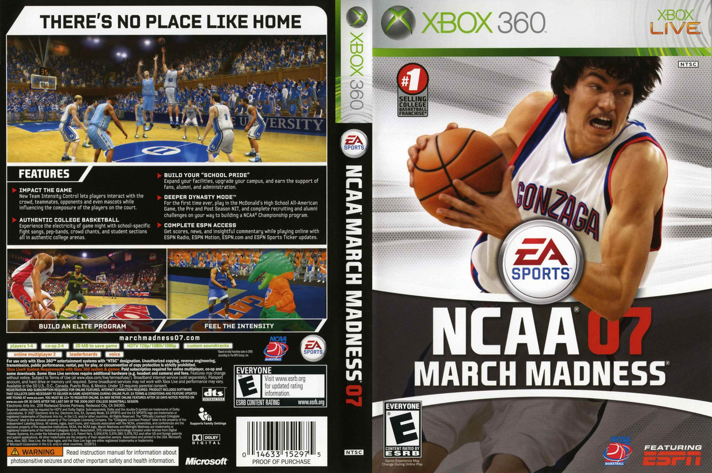 NCAA March Madness 07 Cover Art - WOI Solutions