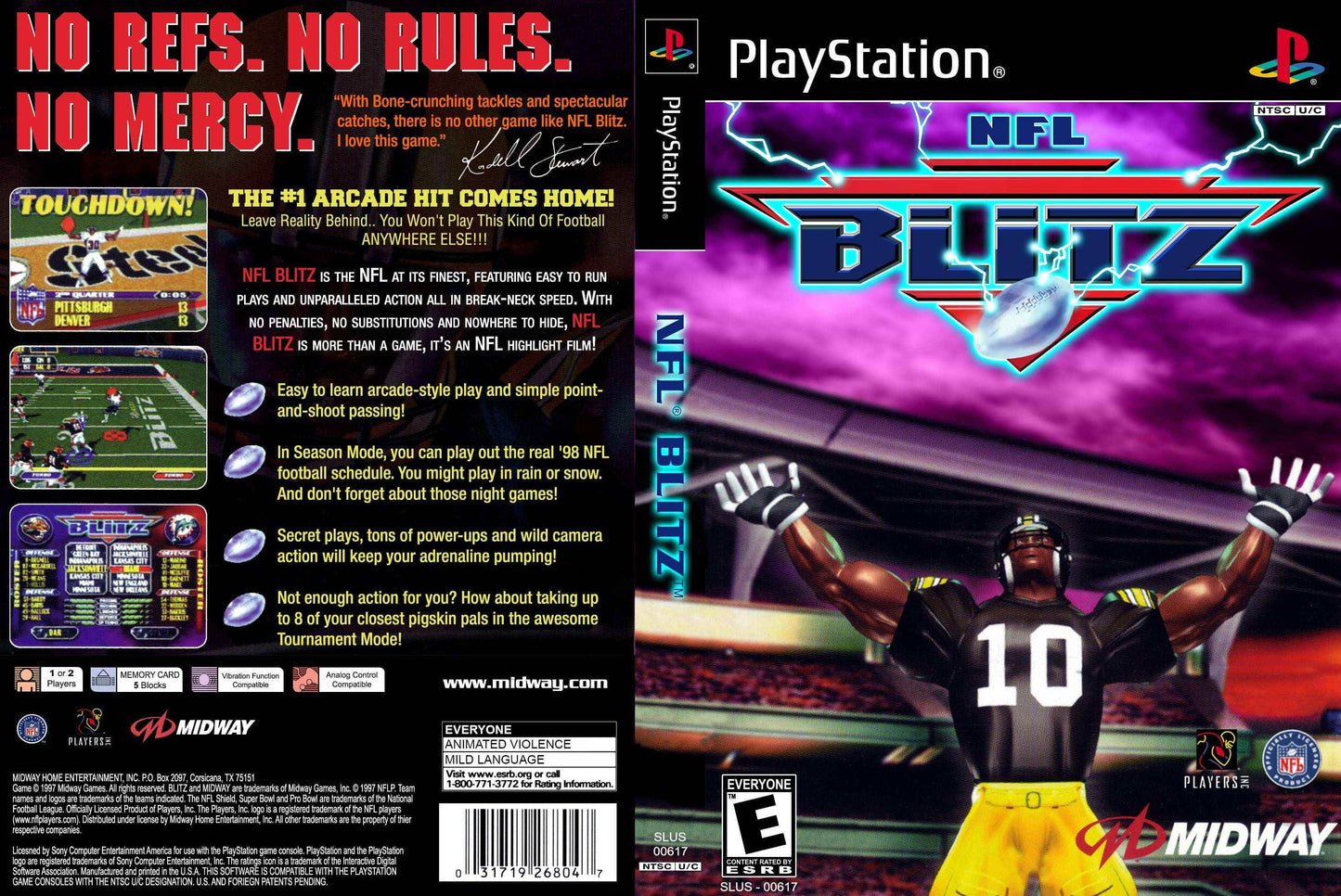 NFL Blitz Cover Art - WOI Solutions
