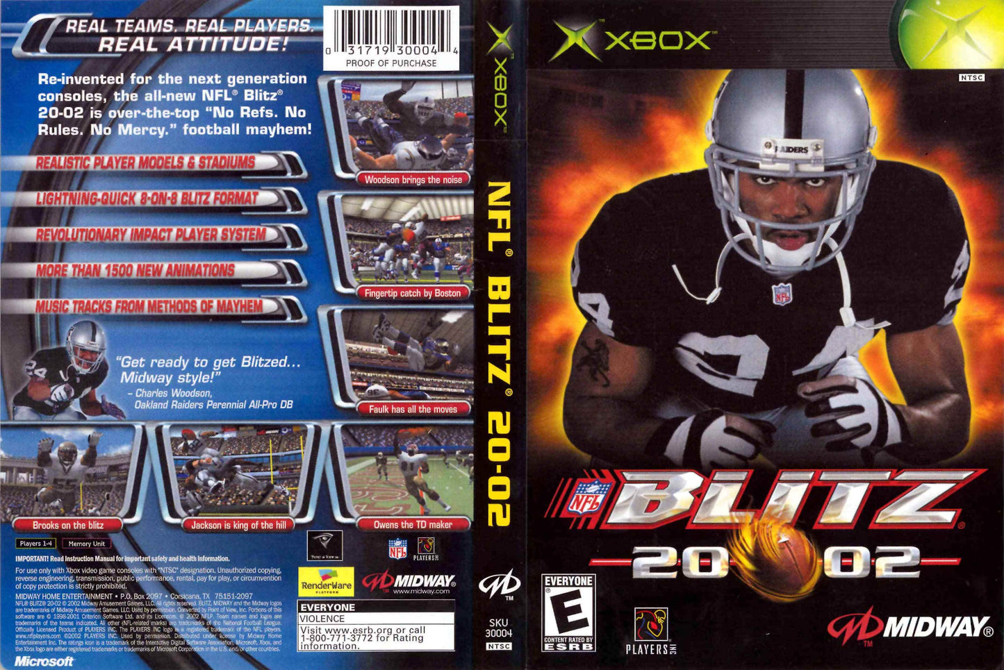 NFL Blitz 2002 Cover Art - WOI Solutions