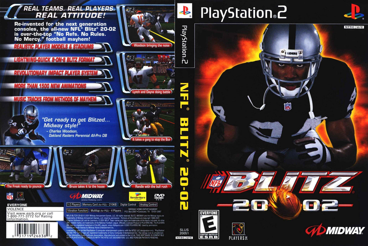 NFL Blitz 2002 Cover Art - WOI Solutions