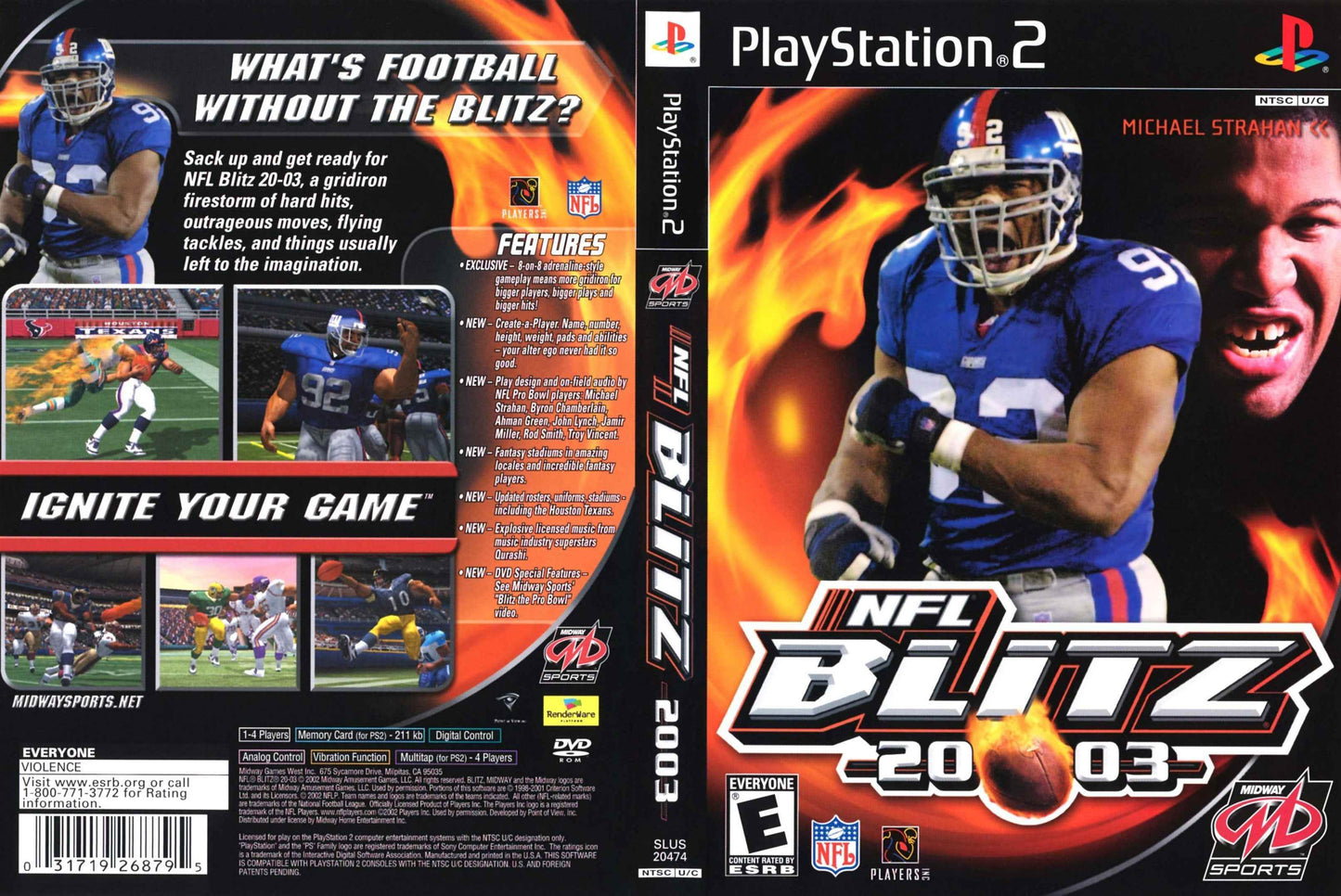NFL Blitz 2003 Cover Art - WOI Solutions