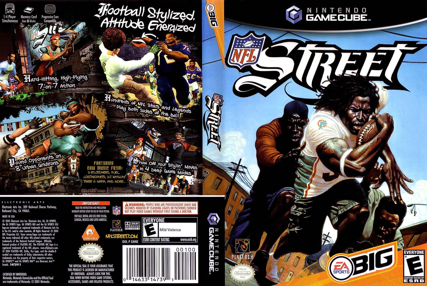 NFL Street Cover Art - WOI Solutions