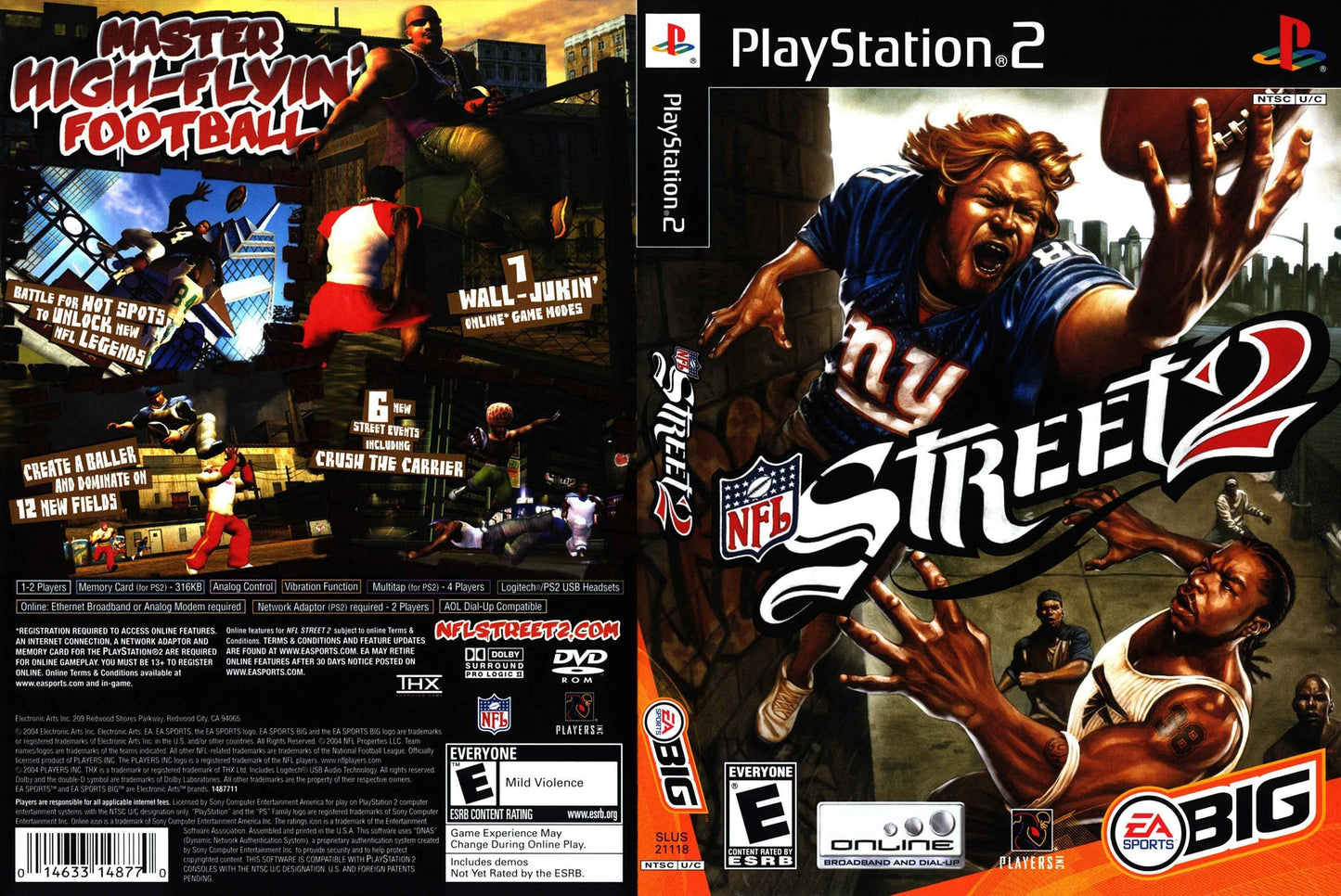 NFL Street 2 Cover Art - WOI Solutions