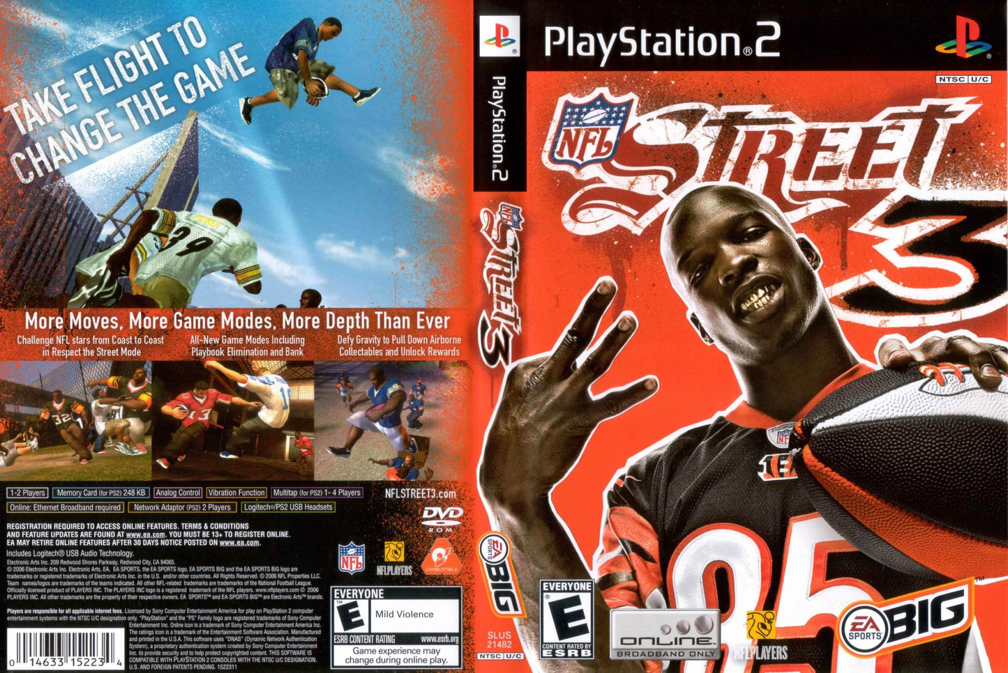 NFL Street 3 Cover Art - WOI Solutions