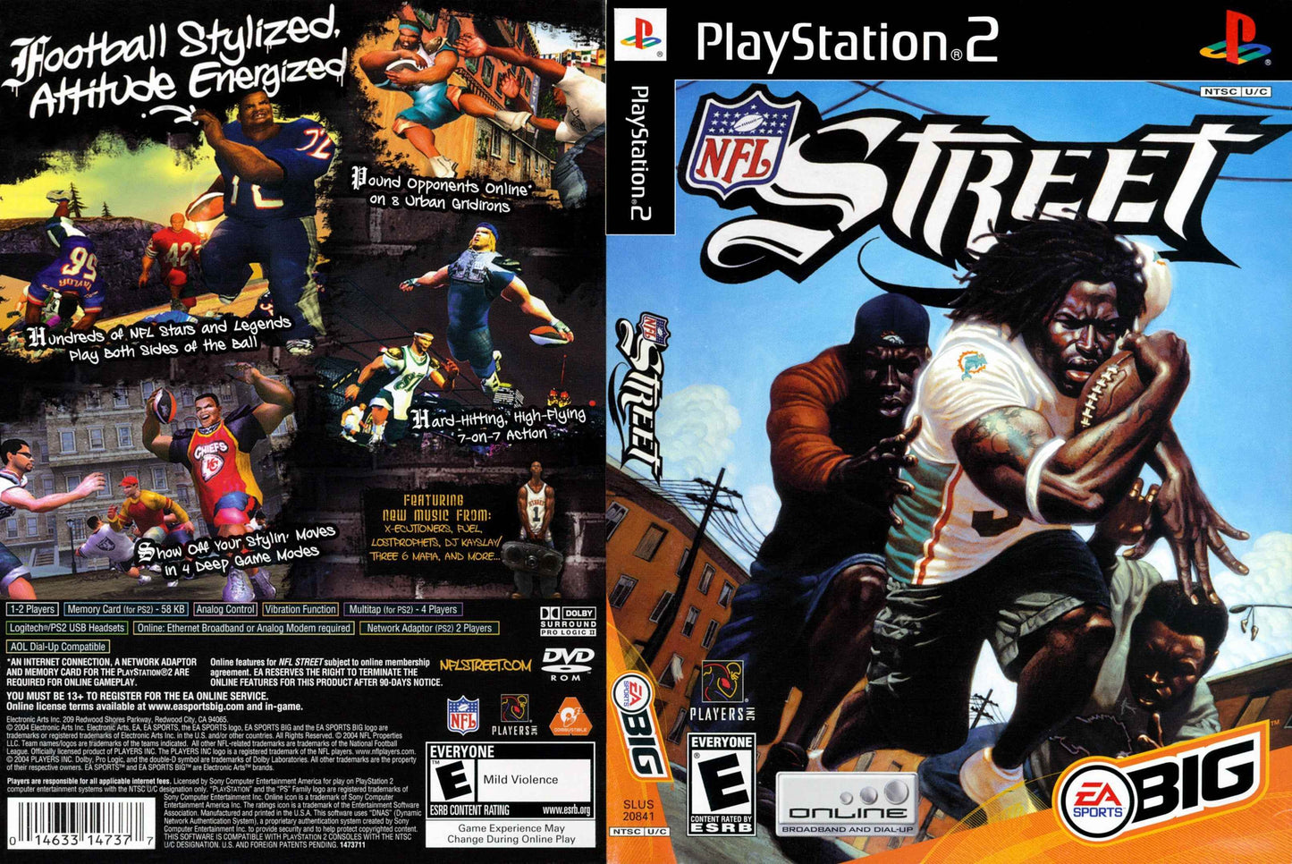 NFL Street Cover Art - WOI Solutions
