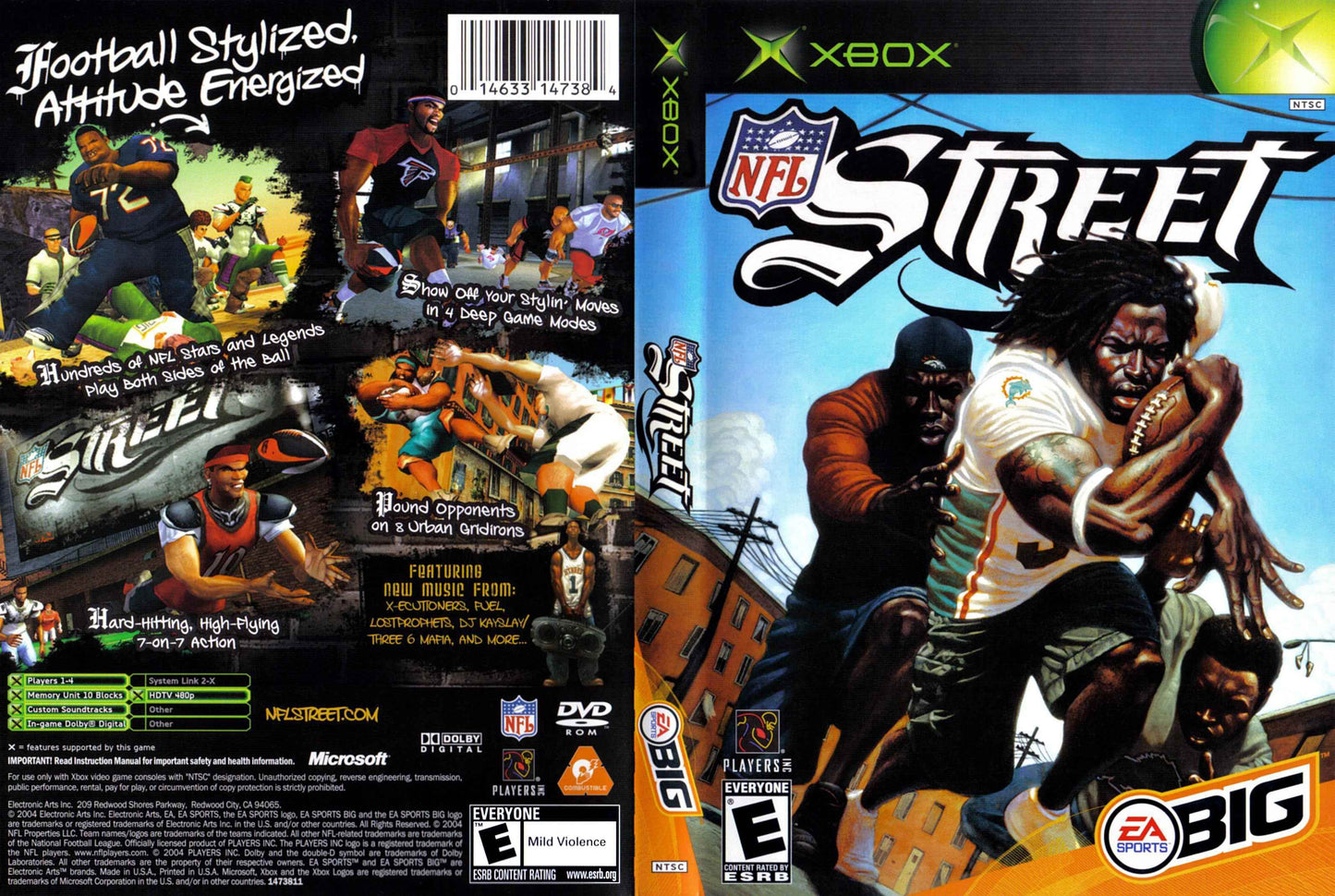 NFL Street Cover Art - WOI Solutions