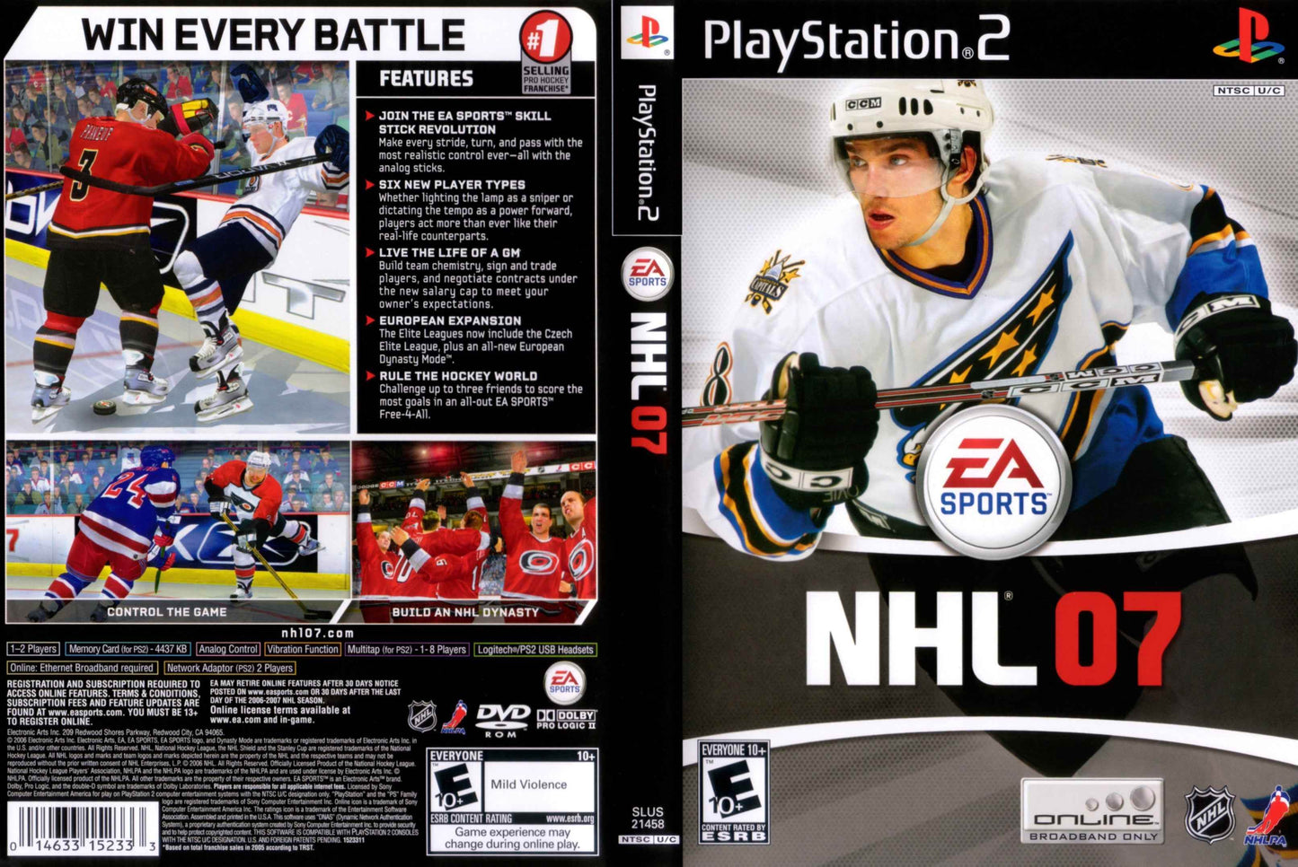 NHL 07 Cover Art - WOI Solutions