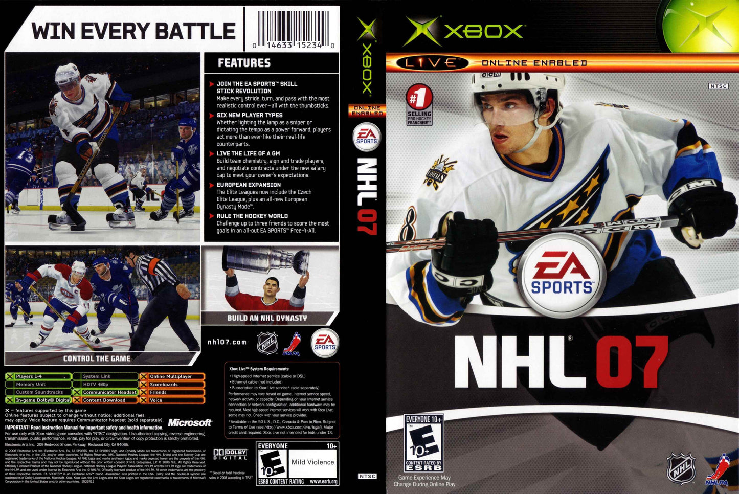 NHL 07 Cover Art - WOI Solutions