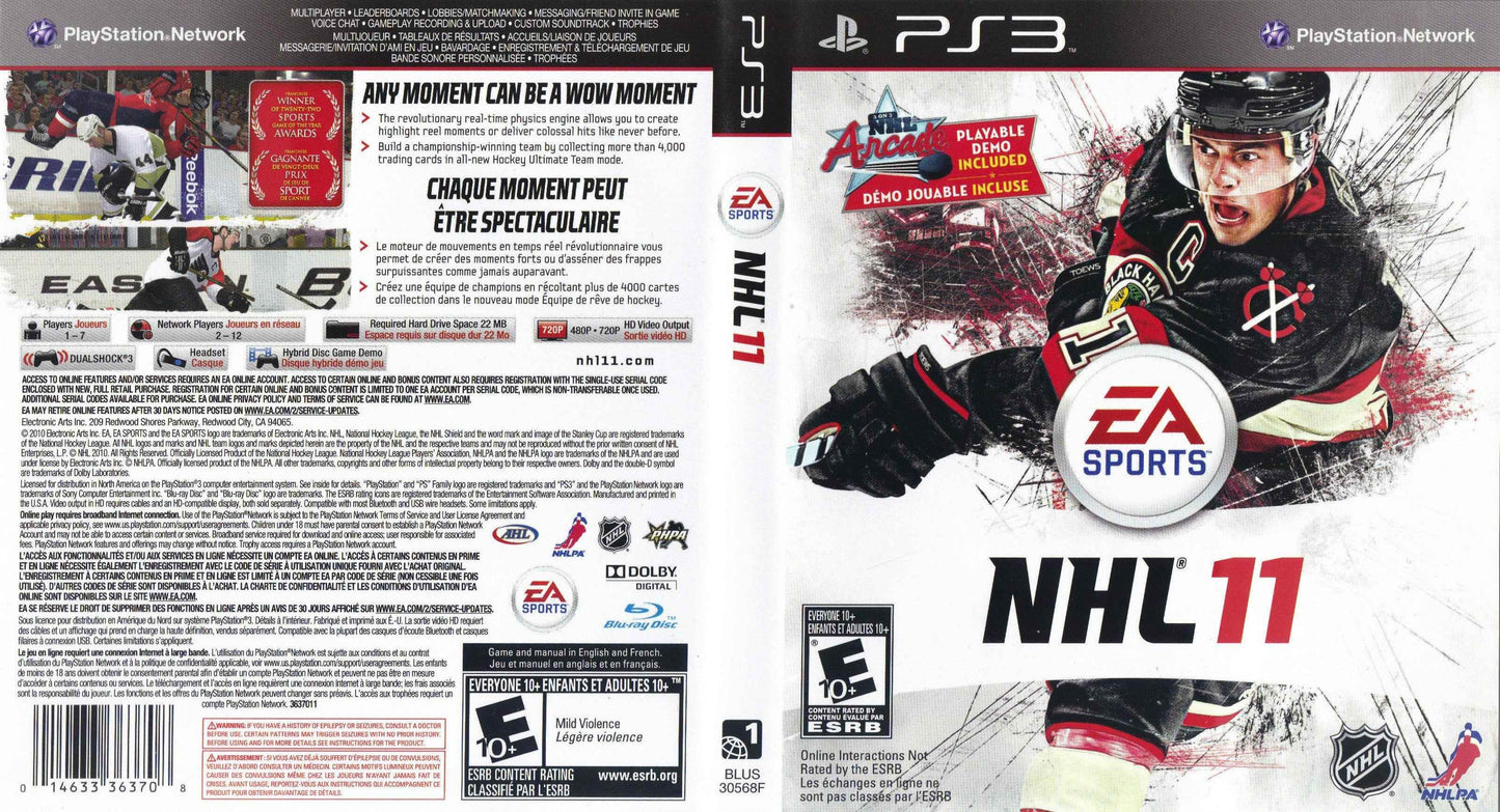 NHL 11 Cover Art - WOI Solutions