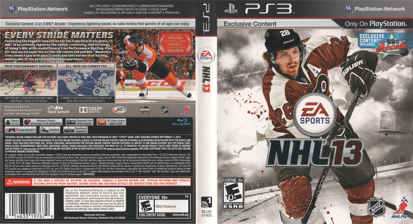 NHL 13 Cover Art - WOI Solutions