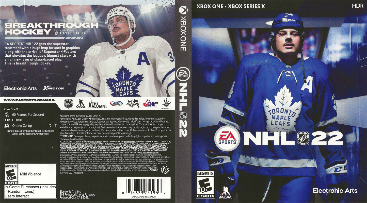 NHL 22 Cover Art - WOI Solutions