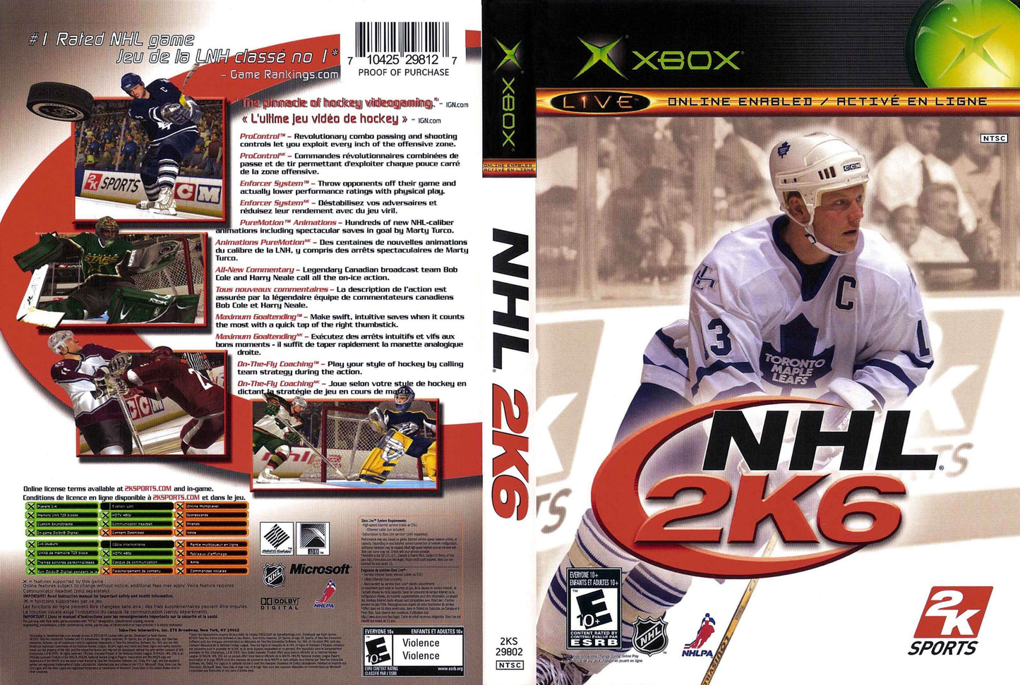 NHL 2K6 Cover Art - WOI Solutions