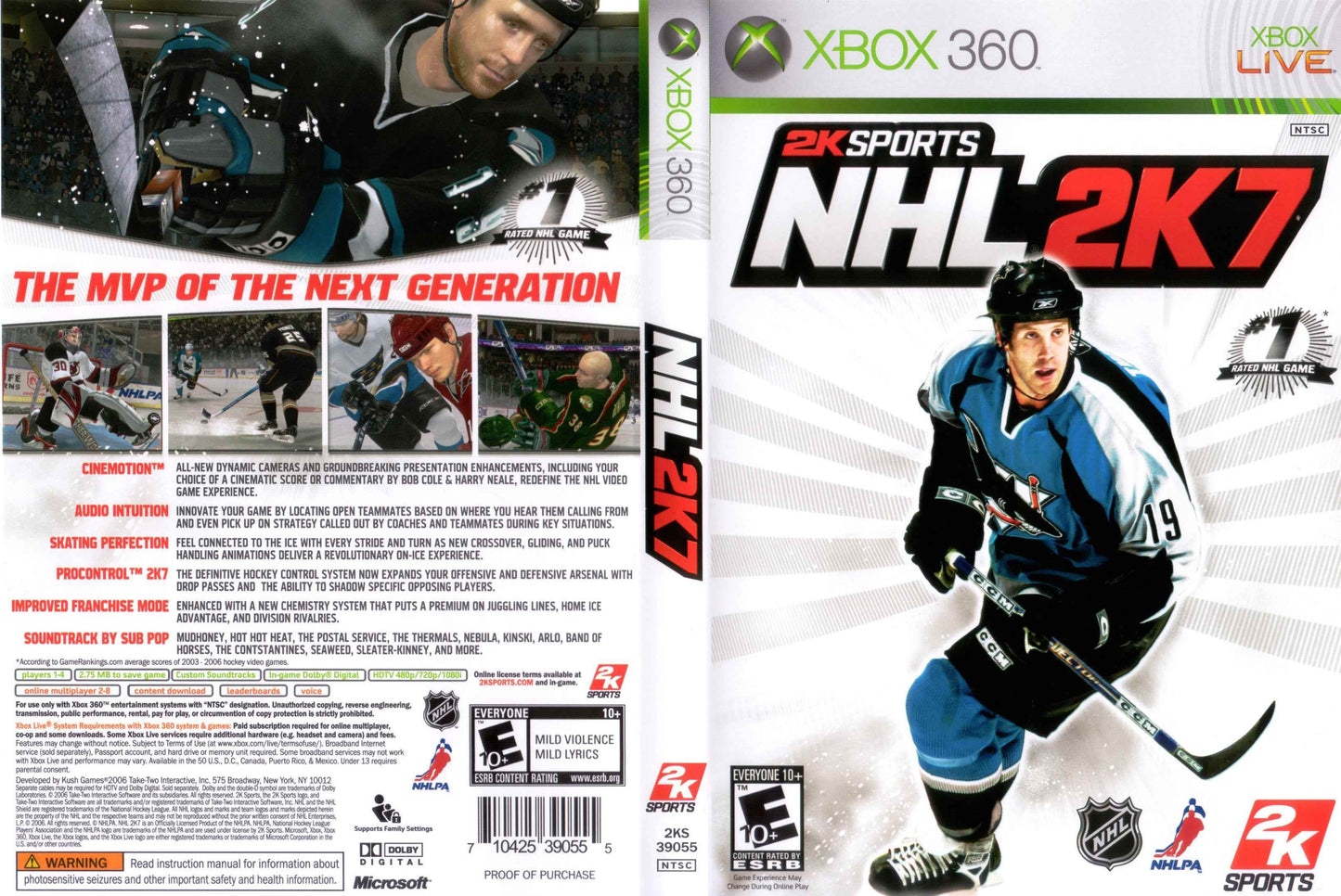 NHL 2K7 Cover Art - WOI Solutions
