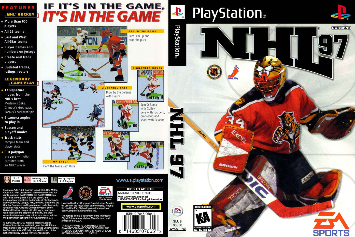 NHL 97 Cover Art - WOI Solutions
