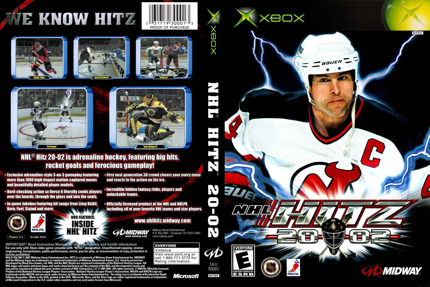 NHL Hitz 20-02 Cover Art - WOI Solutions