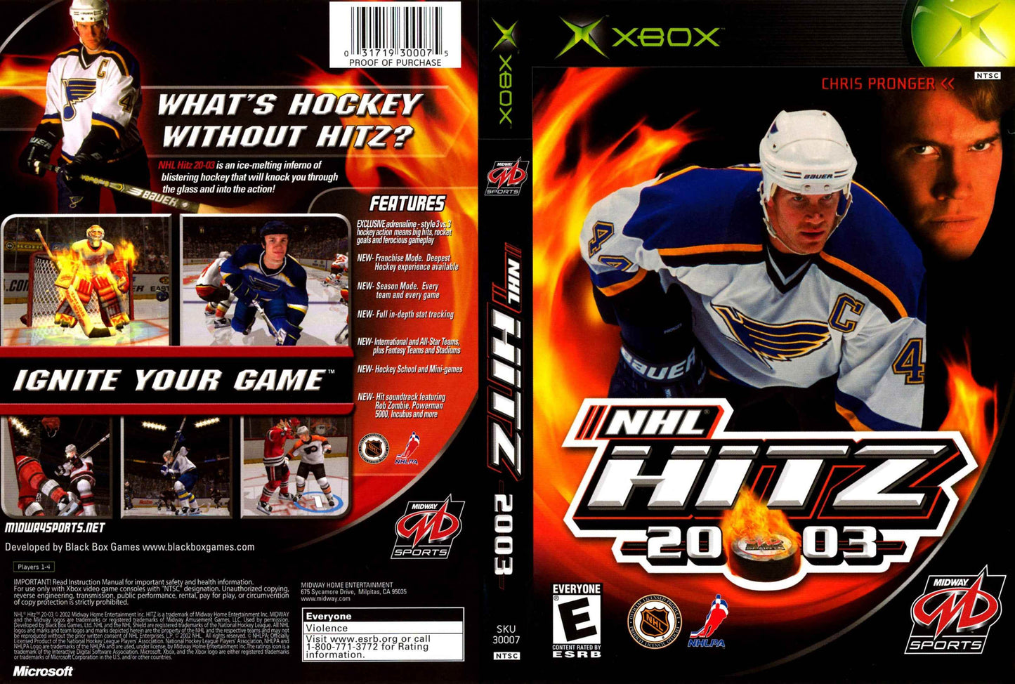 NHL Hitz 2003 Cover Art - WOI Solutions