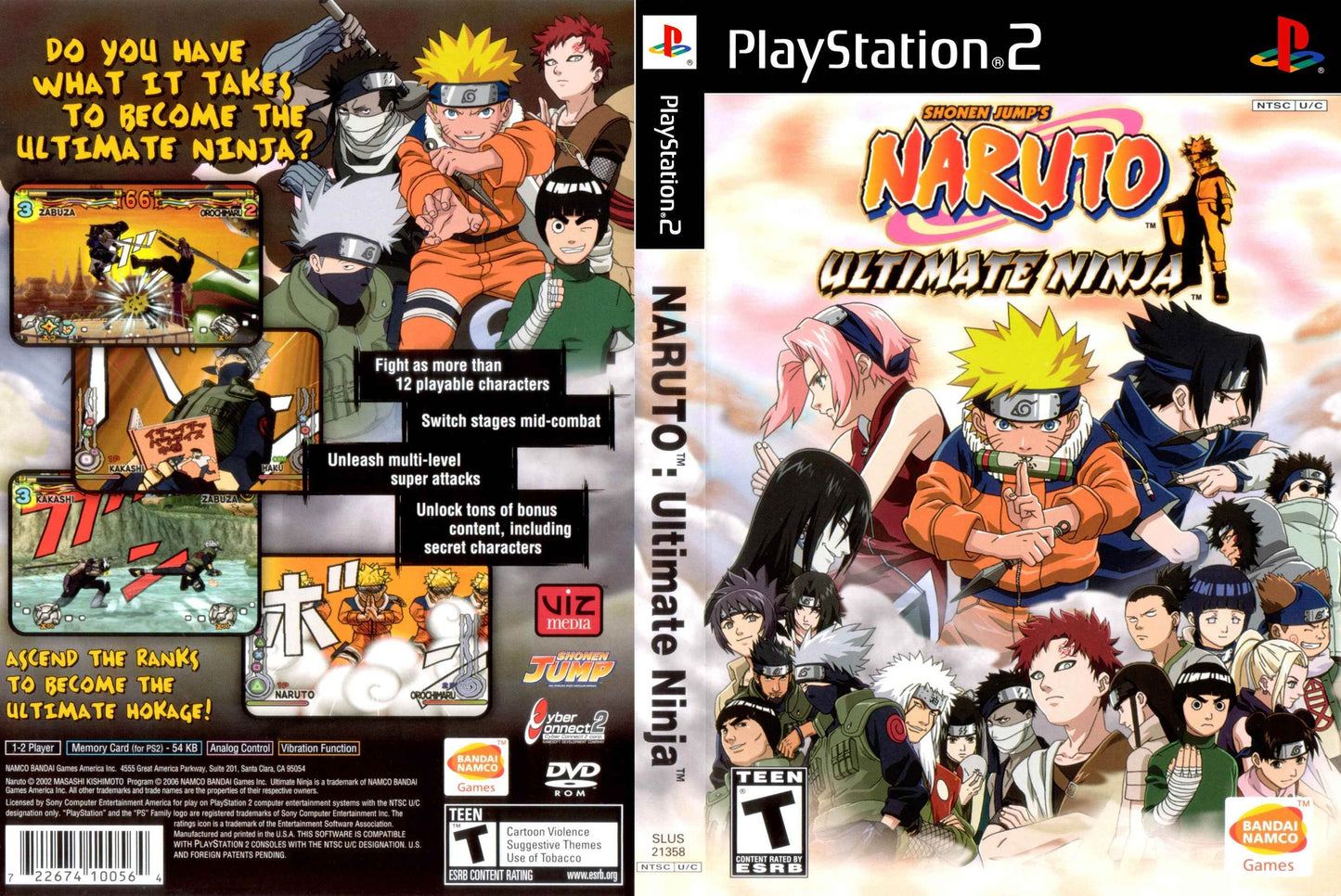 Naruto Ultimate Ninja Cover Art - WOI Solutions