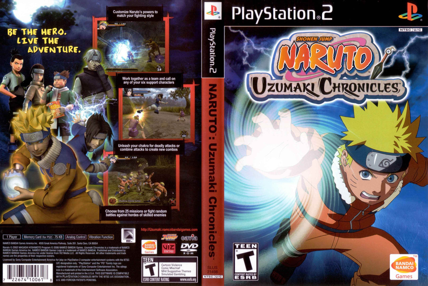 Naruto Uzumaki Chronicles Cover Art - WOI Solutions