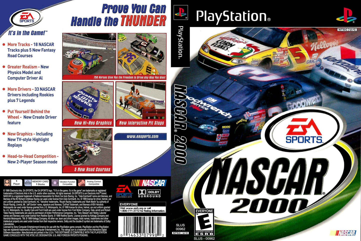 Nascar 2000 Cover Art - WOI Solutions