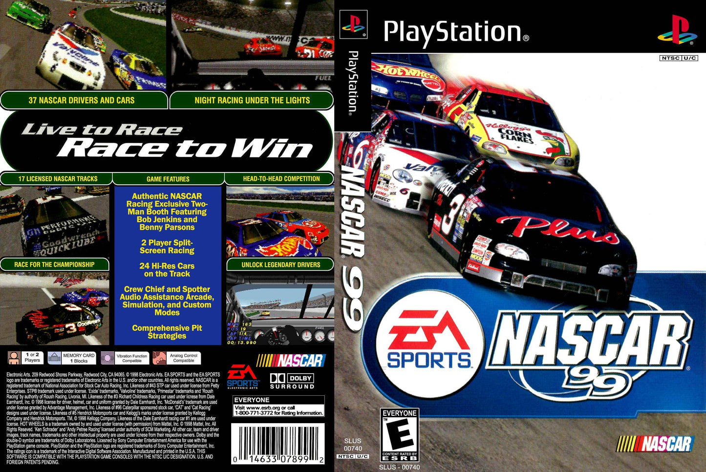 Nascar 99 Cover Art - WOI Solutions